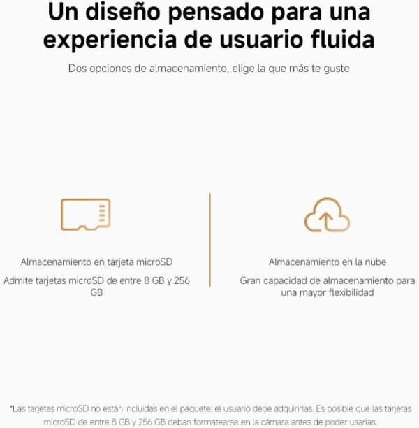 Cámara de Seguridad Xiaomi C302 2K WiFi 360° Visión Nocturna IA