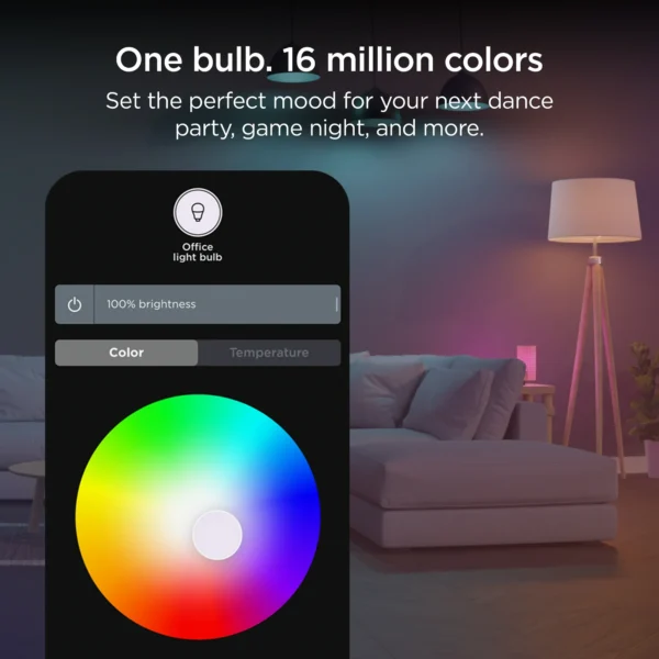 Focos inteligentes Roku (color, 1 unidad) | funcionan con Alexa y Google Assistant