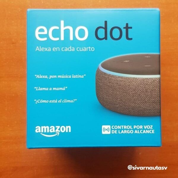 Echo Dot 3ra Generación - Parlante inteligente con Alexa
