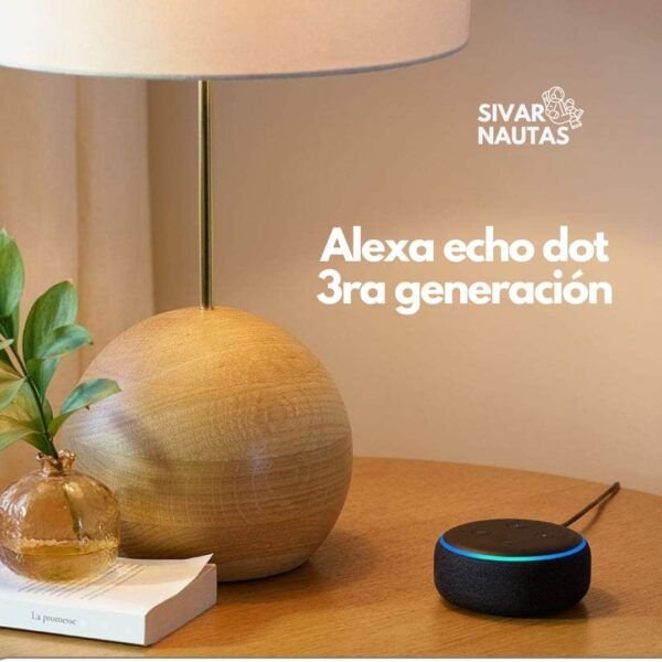 Echo Dot 3ra Generación - Parlante inteligente con Alexa