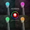 Foco Inteligente RGB Wi-Fi led con matter Nexxt Home (2 Pack) 11 Foco Inteligente RGB Wi-Fi led con matter Nexxt Home (2 Pack)