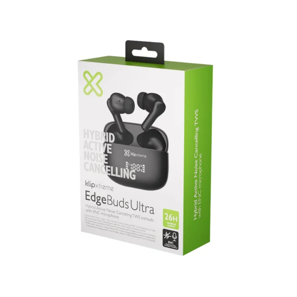 EdgeBuds Ultra Klip Xtreme | audífonos inalámbricos con cancelación de ruido