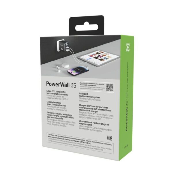 Cargador de 35W Klip Xtreme KMC-250 7 Cargador de 35W Klip Xtreme KMC-250