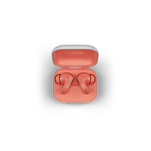 Motorola Moto buds Audífonos Inalámbricos con cancelación de ruido | Rosa Durazno