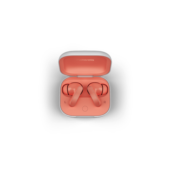 Motorola Moto buds Audífonos Inalámbricos con cancelación de ruido | Rosa Durazno