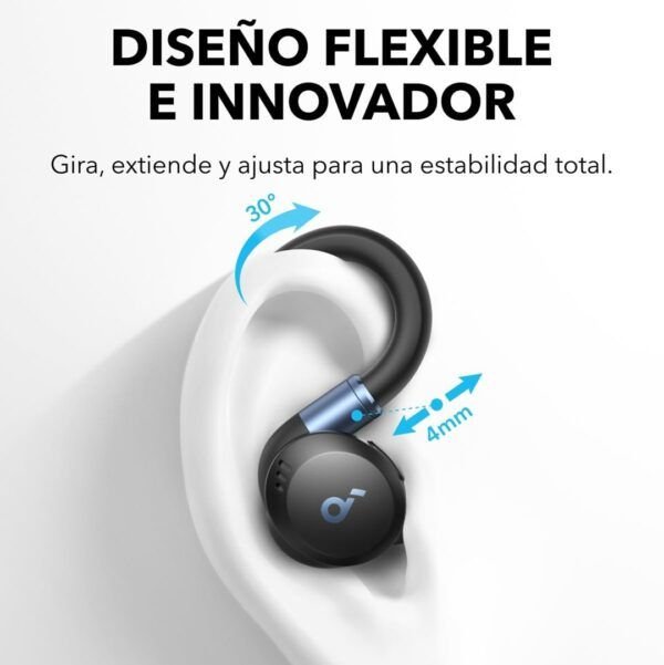 Soundcore Sport X20 Audífonos Deportivos | Negro 5 Soundcore Sport X20 Audífonos Deportivos | Negro