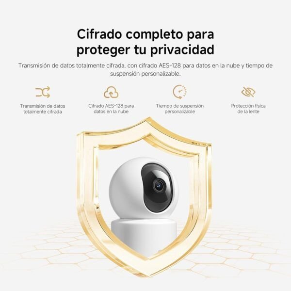 Cámara de Seguridad Xiaomi C201 1080p WiFi 360° Visión Nocturna IA