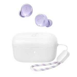 Soundcore A20i by Anker audífonos Inalámbricos Bluetooth 5.3, 28H Reproducción, Color Lila