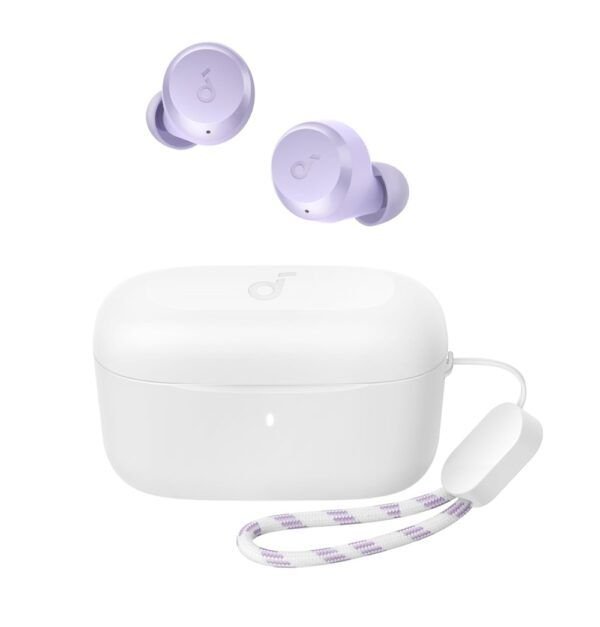 Soundcore A20i by Anker audífonos Inalámbricos Bluetooth 5.3, 28H Reproducción, Color Lila