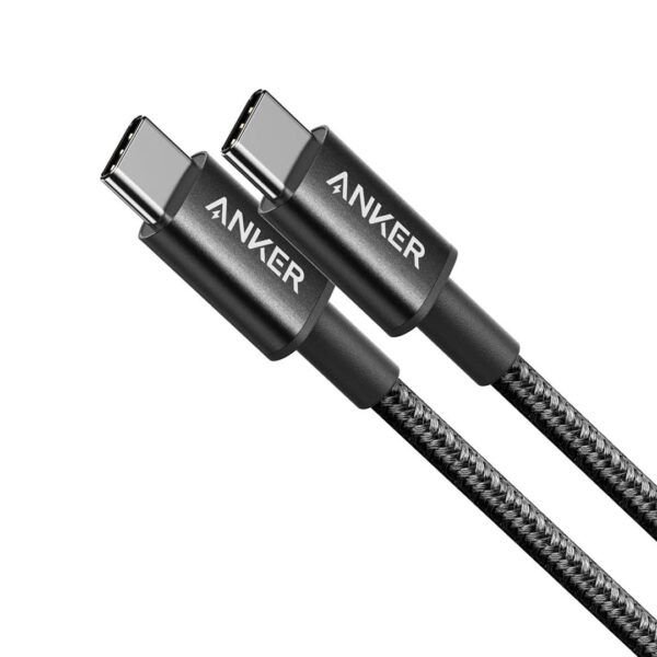 Cable Anker USB-C a USB-C 1 metro 60W | Negro