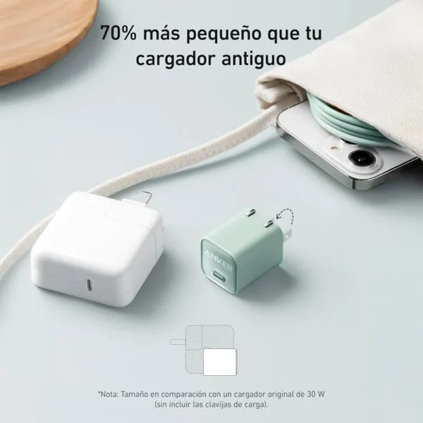 Cargador Anker Nano USB-C 30W 4 Cargador Anker Nano USB-C 30W