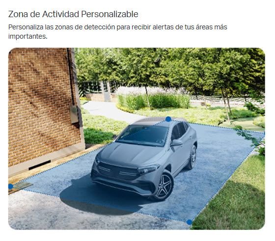 Cámara de seguridad Wi-Fi para Exterior con vista de 360° y Detección IA | TAPO C500