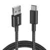 Cable de nailon Anker USB-A a USB-C 2 metros ultra resistente | Negro 7 Cable de nailon Anker USB-A a USB-C 2 metros ultra resistente | Negro