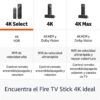 Amazon Fire TV Stick 4K Select (modelo más reciente)