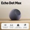 Echo Dot Max | Bocina inteligente con Alexa | Negro