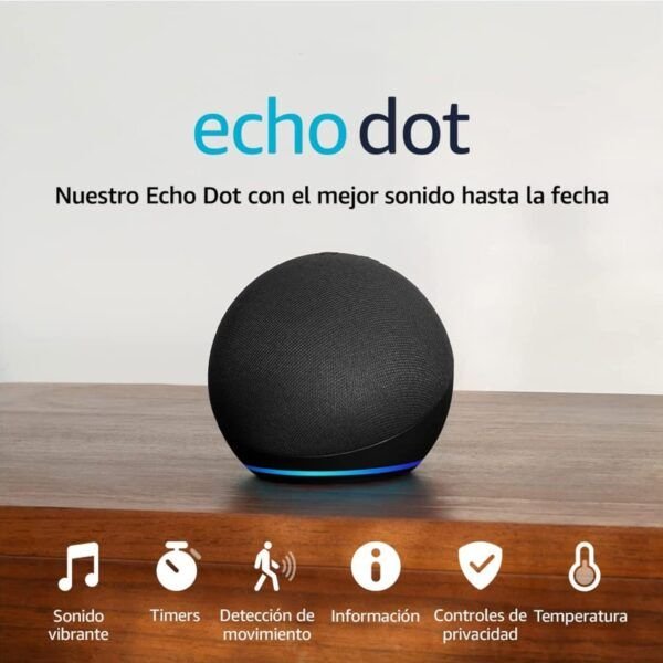 Echo dot 5 negro
