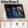 Echo Show 8 4ta gen Pantalla táctil inteligente alta definición audio espacial, con asistente Alexa | Blanco 2 Echo Show 8 4ta gen Pantalla táctil inteligente alta definición audio espacial, con asistente Alexa | Blanco