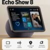 Echo Show 8 4ta gen Pantalla táctil inteligente alta definición audio espacial, con asistente Alexa | Negro 2 Echo Show 8 4ta gen Pantalla táctil inteligente alta definición audio espacial, con asistente Alexa | Negro