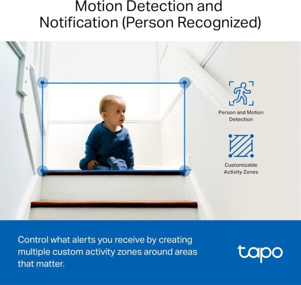 Cámara de seguridad para interiores Tapo C101 by TP-Link 1080P