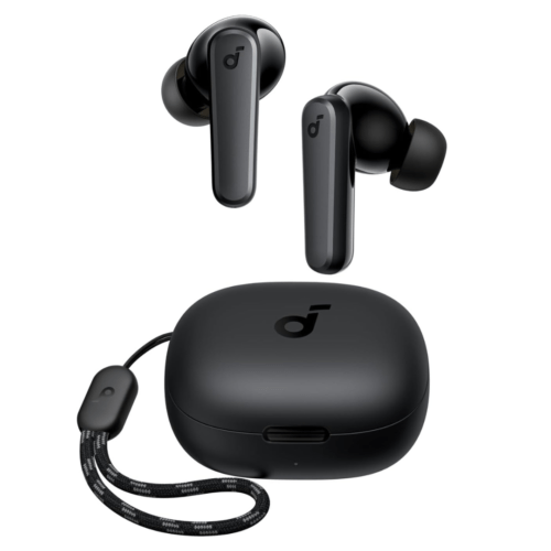 Soundcore P20i  by Anker Auriculares inalámbricos 30H Reproducción, IPX5, Llamadas nítidas, EQ Personalizado (Negro)