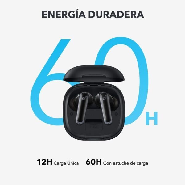 Soundcore P40i by Anker Audífonos con cancelación de ruido, 60H de Reproducción