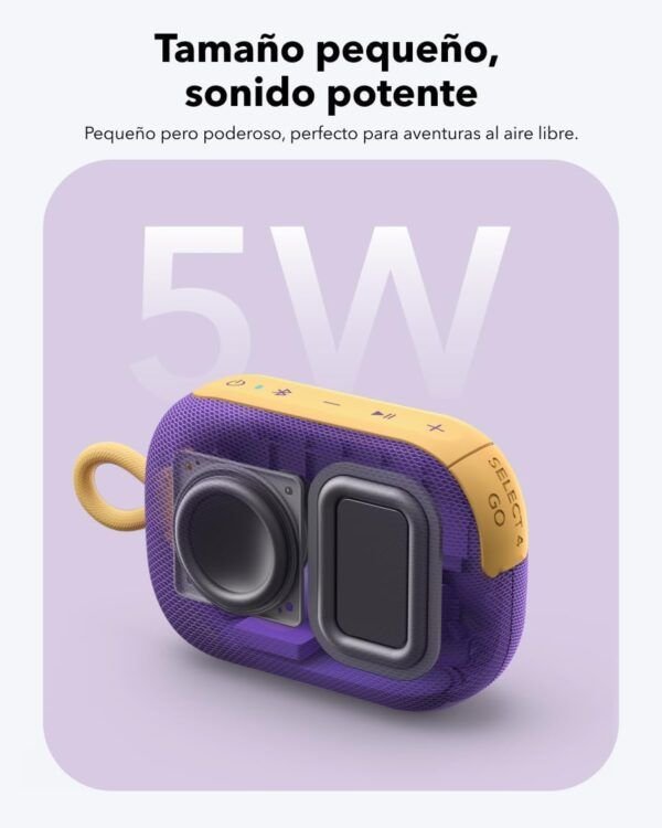 Soundcore Select 4 GO Bocina Portátil | Morado
