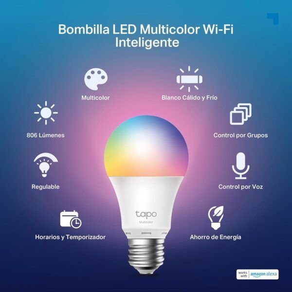 Foco inteligente Tapo TP-Link