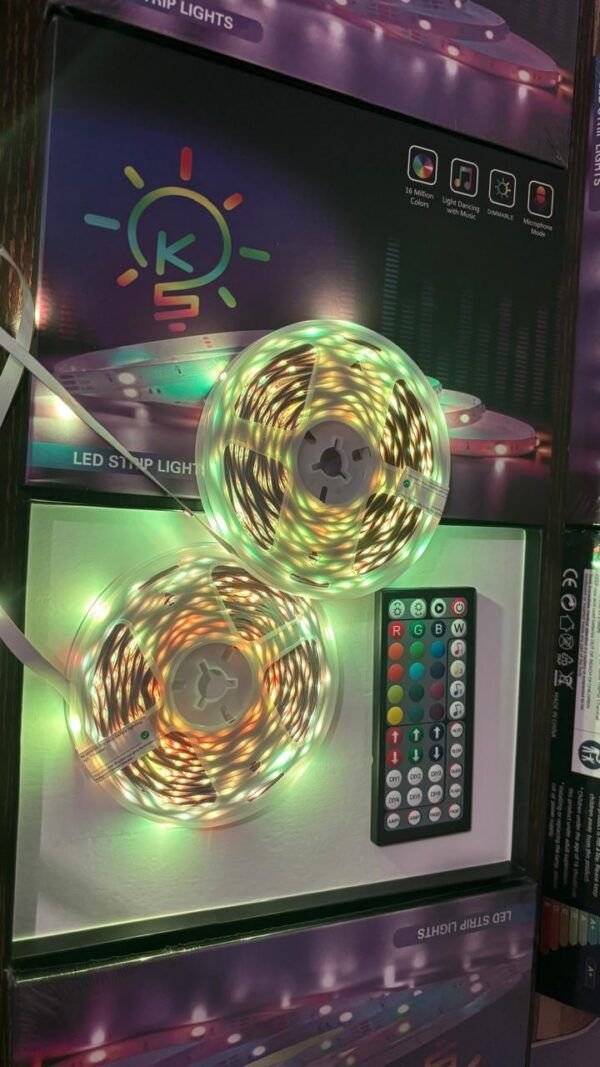 Tira de Luces LED para uso interno de 100 pies (2 rollos de 50 pies)
