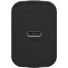 OtterBox Cargador USB-C, 20 W + cable OtterBox USB C-C de 1 M, color negro brillante